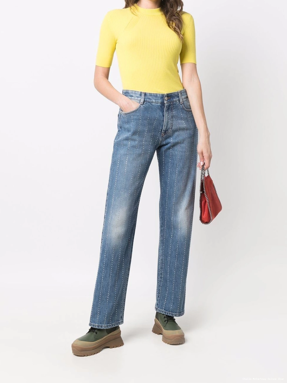 Affordable jumper crew short-sleeve neck Women McCartney Stella 0425
